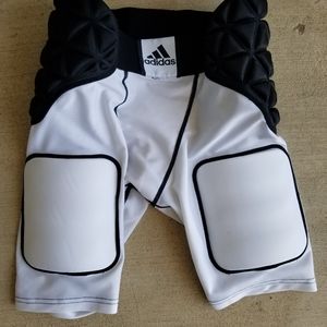 Adidas Youth Padded Compression Football Shorts -